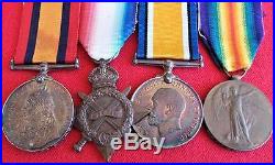 New Zealand Boer War & Australian Ww1 Medal Group Deserter 19th Bn A. I. F. Anzac