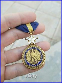 Original Pre Ww2 Era U S Navy Distinguished Service Medal