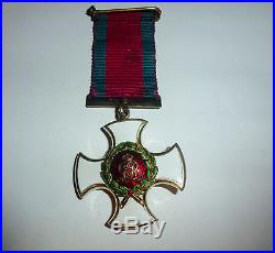 ORIGINAL WW1 BRITISH DISTINGUISHED SERVICE ORDER GEORGE V With RIBBON D. S. O. MEDAL