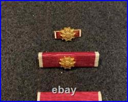 Officer-U. S. Legion Of Merit Medal Ribbon + Devices Vietnam era -SEE STORE WW 1