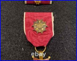 Officer-U. S. Legion Of Merit Medal Ribbon + Devices Vietnam era -SEE STORE WW 1