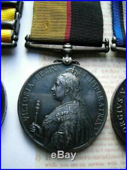 Omdurman Victorian Sudan Khedive Atbara Khartoum & WW1 medals Pte Steer Lincoln