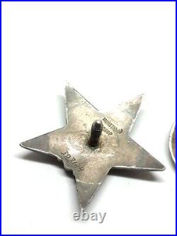 Order Red Star Original Combat Medal Collectible Vintage WW II Rare? 328144 Old