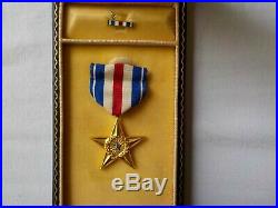 Orginial WW2 Silver Star Medal with Box WWII US ARMY Marine USMC