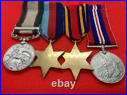 Original 1936 IGSM and World War Two Medal Grouping, POW Singapore