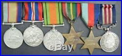 Original Australian Group 6 Medals WW2 MM, 39-45 Pacific Stars, NX42672 O'Brien