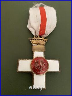 Original Spain / Spanish Order Of Military Merit Medal With White Distinction
