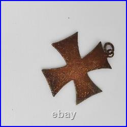 Original WW1 German Kreuz Preussen Landwehr 1914 Cross Prussian medal oldaward