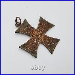 Original WW1 German Kreuz Preussen Landwehr 1914 Cross Prussian medal oldaward