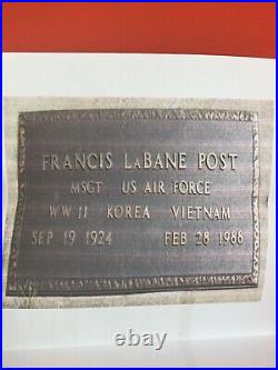 Original WW2 Air Medal Name Engraved Korea Vietnam Researched 3 War Vet