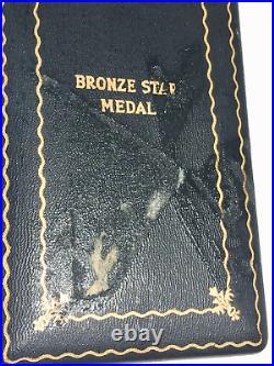 Original WW2 Bronze Star Medal Set With Box