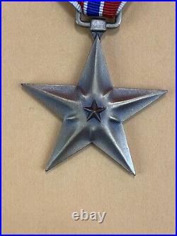 Original WW2 Era US Named Bronze Star Medal