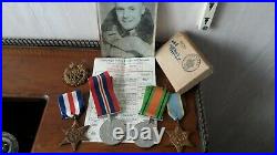 Original WW2 Medal Group Air Crew Europe Star Full Size & Others