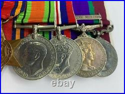Original WW2 Medal Group, RAF, LSGC, N. Ireland GSM, Chf. Tech. Russell