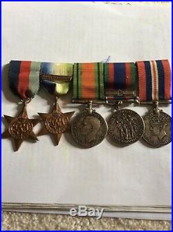Original WW2 Royal Canadian Navy medal group