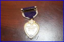Original WW2 US Army named medal