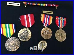 Original WW2 US Merchant Marine Uniform Grouping-Unfirorms, Medals, Documents +