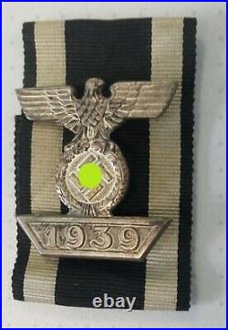 Original WW2 croix fer WW1 iron cross clasp german medal allemand eisener kreuz