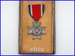 Original WWII New York Conspicuous Service Cross Numbered & Named