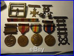 Original WW 1 USMC Medal Group