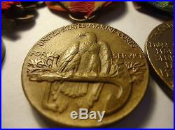 Original WW 1 USMC Medal Group