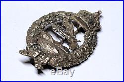 Original WW I Imperial German Pilot's Badge Prussian Air Force Medal RARE