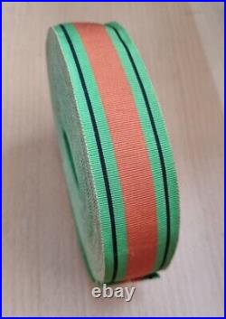 Original Weave Ww2 British Campaign Defence Medal Silk Ribbon 33 Metre Roll