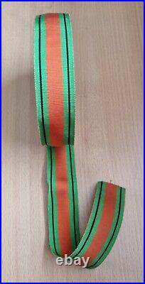 Original Weave Ww2 British Campaign Defence Medal Silk Ribbon 33 Metre Roll
