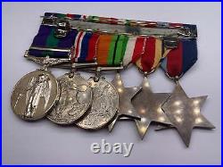 Original World War Two Medal Grouping, Cpl. Innis, Palestine GSM