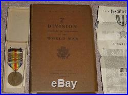 Original Ww1 2nd Division Aef Gallantry Medal Group