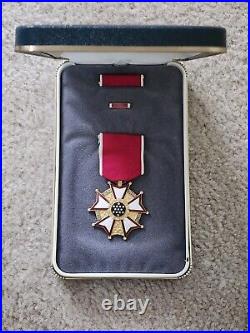 POST WWII US Army Legion Of Merit Medal Cased Set
