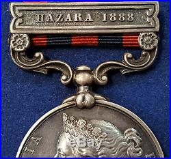 PRE WW1 BRITISH 1854 INDIA GENERAL SERVICE MEDAL WAR 2nd SEAFORTH HIGHLANDERS