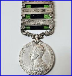 Pack Battery 1908 British India Army General Service Medal 3 Bar Ww1 Ww2