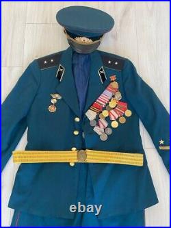 Parade Uniform Artelirist Ensign 2 World War of the USSR with medals #1437