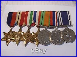 Police Long Service and WW2 medals to Inspector