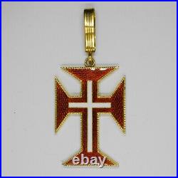 Portugal. Medal Of Commander Of Order of / The Christ IN Gold And Enamel