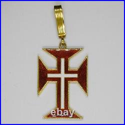 Portugal. Medal Of Commander Of Order of / The Christ IN Gold And Enamel