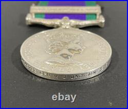 Post WW2, Campaign Service Medal (GSM), Northern Ireland Clasp, REME