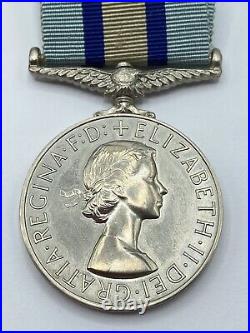 Post WW2 Royal Observer Corps Medal & Box To Observer R. N Jackson