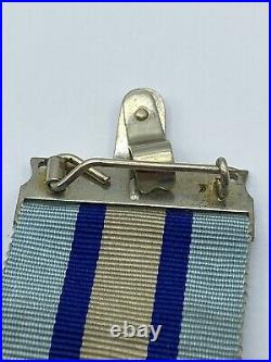 Post WW2 Royal Observer Corps Medal & Box To Observer R. N Jackson