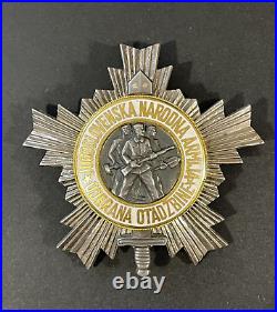 Post WW2 Soviet Union, Yugoslavia Order of the People's Army Medal Award