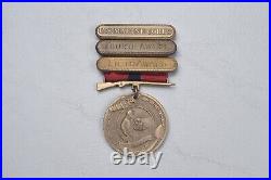 Post-WWI U. S. MARINE CORPS GOOD CONDUCT MEDAL with4th & 5th ENLISTMENT BARS