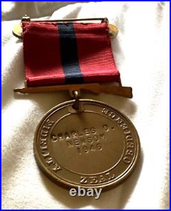 Post-wwi U. S. Marine Corps Good Conduct Medal Engraved Naming