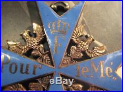 Pour le Merite award juncker highest award WW I Juncker rare medal hard enamel