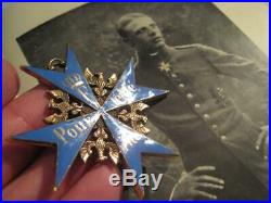 Pour le Merite award juncker highest award WW I Juncker rare medal hard enamel