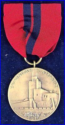 Pre WW I, USN / USMC Dominican Campaign Medal, Serial #271