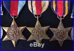 Pre-War India & Palestine medal group WW2 North Africa & Burma Essex Regiment