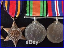 Pre-War India & Palestine medal group WW2 North Africa & Burma Essex Regiment