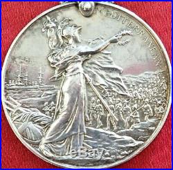 Pre Ww1 British Army Boer War Queens Mediterranean Medal Yorkshire Light Inf