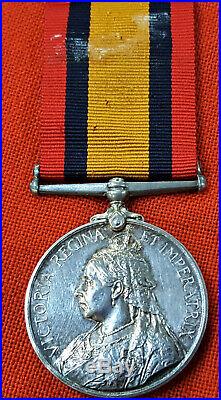 Pre Ww1 British Boer War Service Medal Knysana District Mounted Troop Stanley